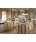 COCINA ROBLE ENCIMERA SILESTONE