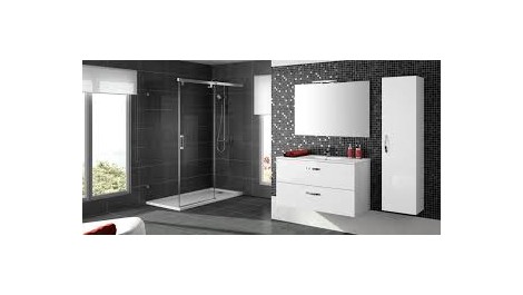 MUEBLE BAÑO LACADO BLANCO