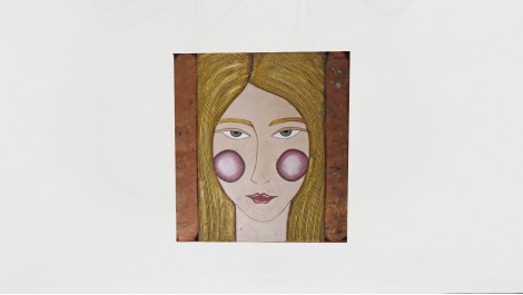 CUADRO CARA DE MUJER