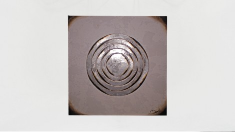 CUADRO CIRCULO GRIS