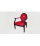 SILLÓN TAPIZADO ROJO
