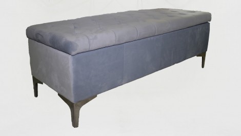 BANQUETA CAPITONÉ CELESTE